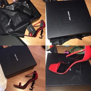 Ysl red size 9.5 heels